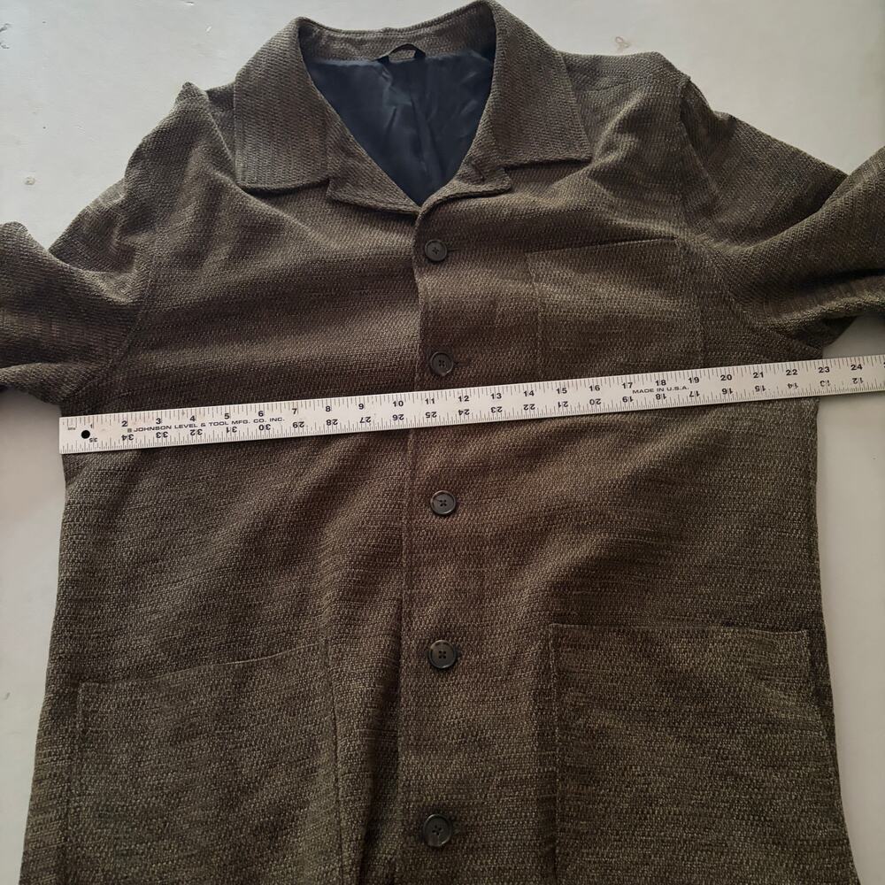 Milano Uomo vintage brown structured work jacket Size Large - Picture 8 of 8